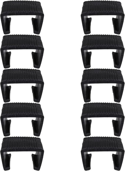 SUQ I OME Pack of 10 Outdoor Patio Garden Wicker Rattan Furniture Aligment Sofa - Image 7
