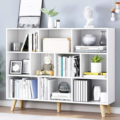 IOTXY Wooden Open Shelf Bookcase by IOTXY