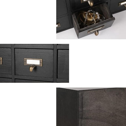09 Drawers Apothecary Cabinet - Image 7