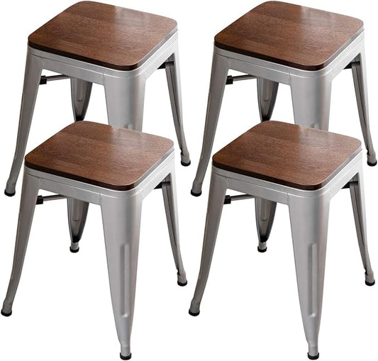 Modern Industrial Metal Stool Classroom Stools by HAOBOHOME
