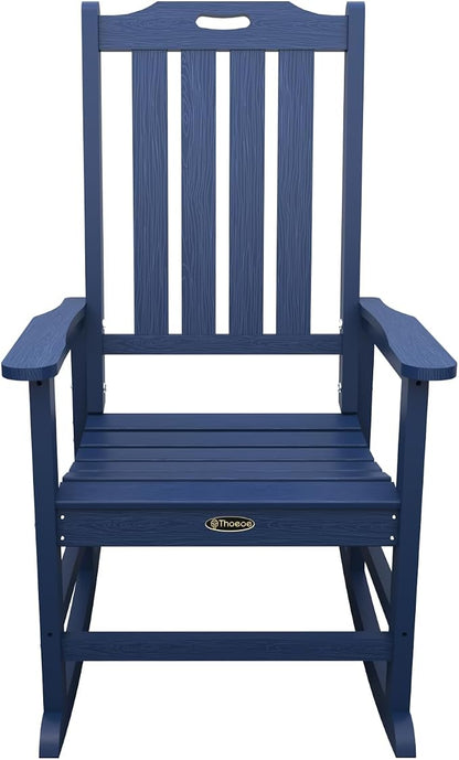 THOEOE Oversized Rocking Chair Set of 4, Outdoor Rocking Chair - Image 8