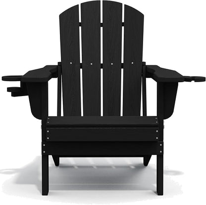 SERWALL HDPE Folding Adirondack Chair - Image 10