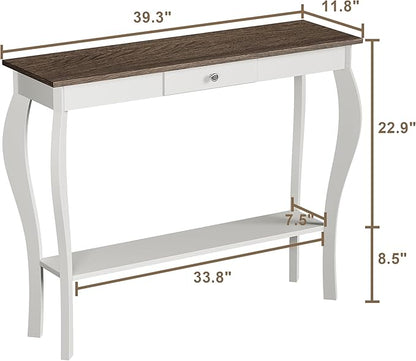 ChooChoo Narrow Farmhouse Console Table - Image 2