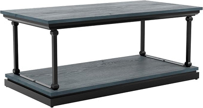 24/7 Shop at Home Ambridge Transitional Multi-Storage Wood 2-Piece Coffee Table - Image 5