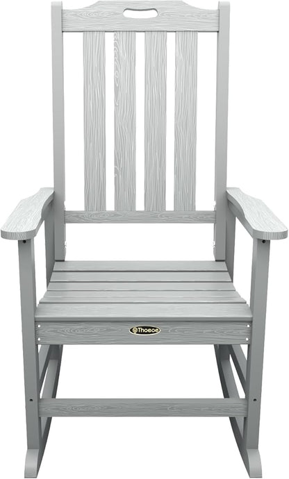 THOEOE Oversized Rocking Chair, Outdoor Rocking Chair - Image 8
