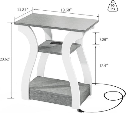 FROMJBEST End Tables Living Room, Nightstand - Image 2