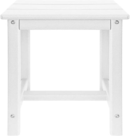 GARDENSTAR Adirondack Square Side Table, one-Tier Outdoor end Table, Patio Side - Image 8