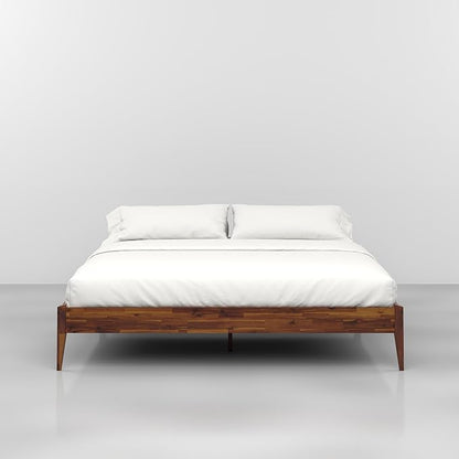 Bme Dinkee King Size Bed Frame, 15 Inch High Platform, Modern Minimalist Style - Image 3
