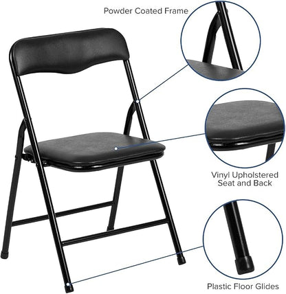 Flash Furniture Mindy Kids 5-Piece Folding Table and Chairs Set - Image 7