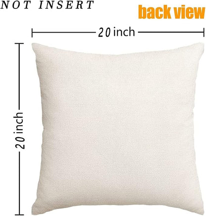 RABUSOFA Outdoor Pillow Covers 20x20 Inch, Outdoor Bird Lumbar Throw Pillow - Image 7