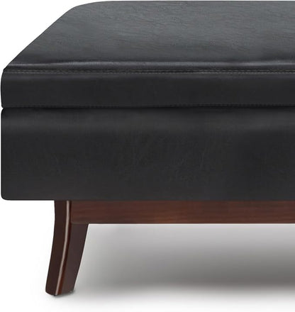 SIMPLIHOME Owen Rectangular Storage Ottoman - Image 10