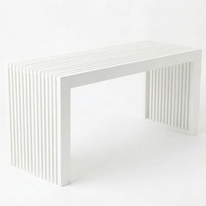 SWEVEN Bamboo Natural 36 inch Wooden Bench, Small Wood Benches by SWEVEN