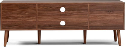 LCRBOL TV Stand for Living Room, Mid Century Modern Entertainment Center for - Image 7