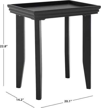 SAFAVIEH Home Collection Naios Black Accent Table - Image 3