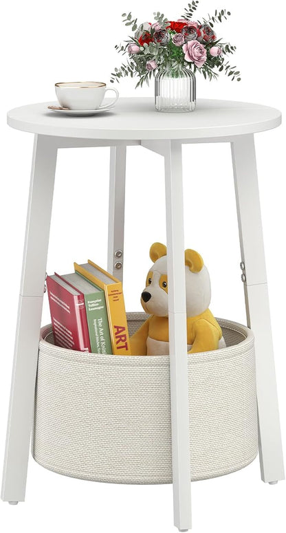 sthmec Small Round Side End Table by Unknown