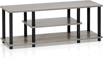 Furinno Turn-N-Tube No Tools 3D 3-Tier Entertainment TV Stand up to 50 inch TV - Image 4