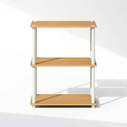 Furinno Turn-N-Tube Book Shelf, 3-Tier Bookshelf, Bookcase - Image 5