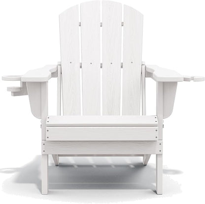 SERWALL Adirondack Chair with Cup Holders - Image 10