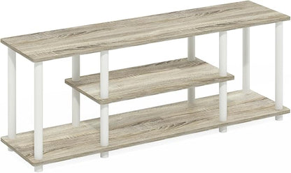 Furinno Turn-N-Tube No Tools 3D 3-Tier Entertainment TV Stand up to 50 inch TV by Furinno-FitsYourSpaceFitsYourBudget