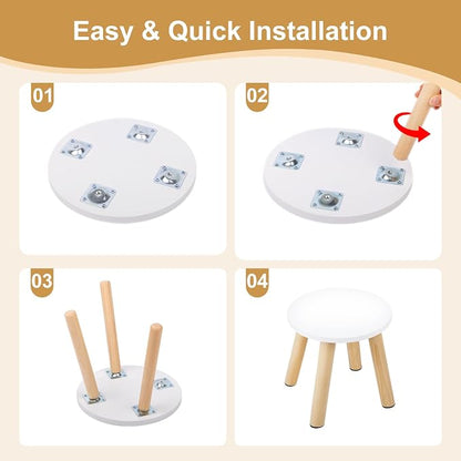 Wooden Step Stool for Kids, Children's Stool Matched Sensory Table, Children - Image 6