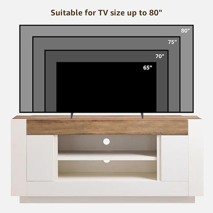 OKD Modern 70" TV Stand, Entertainment Center - Image 7