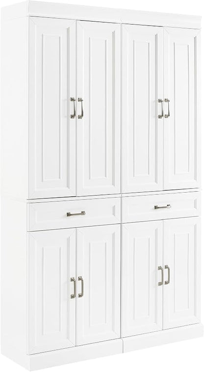 Crosley Furniture Stanton 2-Piece Pantry Storage Cabinet Set by CrosleyFurniture