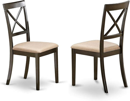 East West Furniture BOC-CAP-C Boston Kitchen Dining Chairs by EastWestFurniture