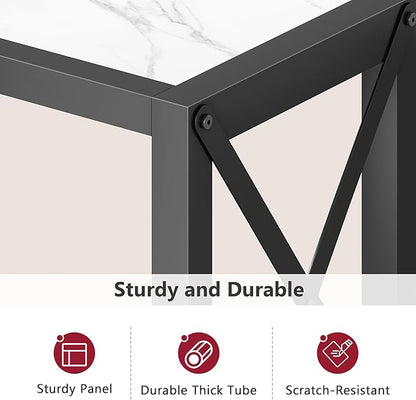 Tajsoon Console Table 41.8”, 2-Tier Entryway Table, Narrow Sofa Table - Image 6
