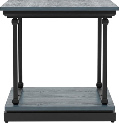24/7 Shop at Home Ambridge Transitional Multi-Storage Wood 2-Piece Coffee Table - Image 9