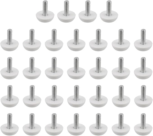 Antrader Furniture Lvelers, M6 x 18mm Table Leg Levelers, Levelling Foot Screw by Antrader