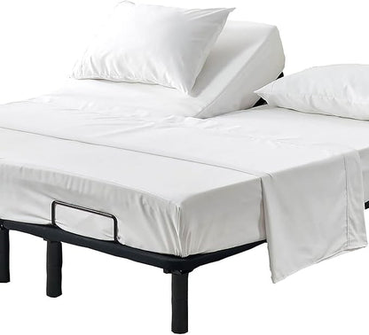Kingnex Half Split Top King Sheets Set by Kingnex