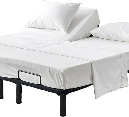 Kingnex 32-34 Split Top King Sheets Sets by Kingnex