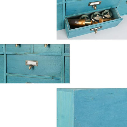 12 Drawers Apothecary Cabinet - Image 6
