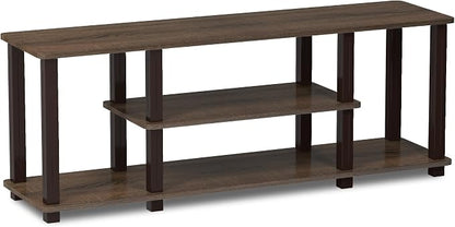 Furinno Turn-N-Tube No Tools 3D 3-Tier Entertainment TV Stand up to 50 inch TV - Image 4