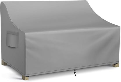 WLEAFJ Patio Sofa Cover Waterproof, 3-Seater Outdoor Sofa, Heavy Duty Deep by WLEAFJ
