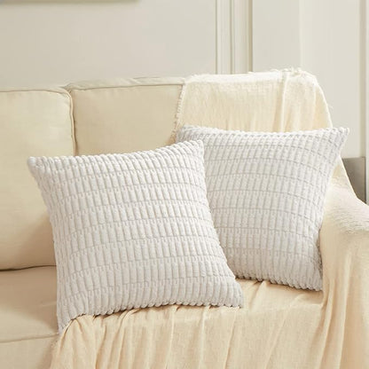 Fancy Homi 4 Packs Decorative Throw Pillow Covers - Image 6