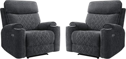 HAOMARKETS Power Recliner Chair Set of 2 - Image 8