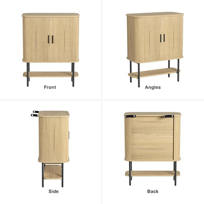 FiveWillowise Coffee Bar Cabinet - Image 9
