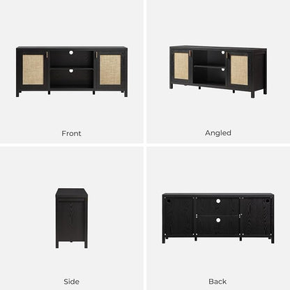 SICOTAS Rattan TV Stand for Living Room - Image 7