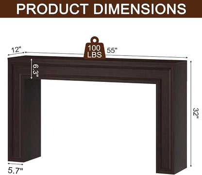 Rresyet 55 Inch Long Console Table, Sofa Table Behind Couch, Entryway Table - Image 2
