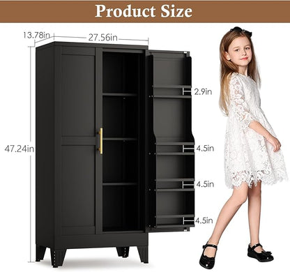GAIOUS Metal Kitchen Pantry Cabinet, Storage Cabinets - Image 2