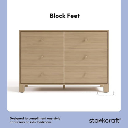 Storkcraft California 6 Drawer Double Dresser – GREENGUARD Gold Certified - Image 5