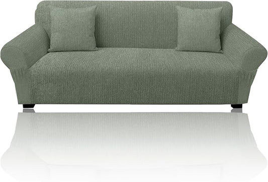 Sofa Slipcover with 2 Pillow Cover by Jcones