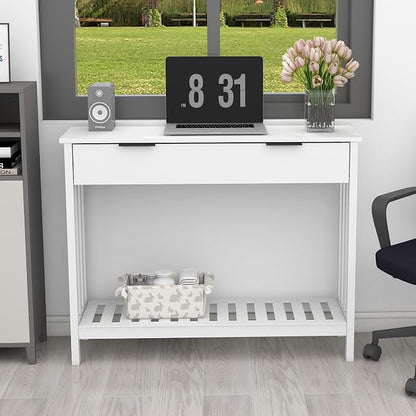 TaoHFE White Narrow Console Table - Image 7