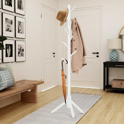 WANGMUXIA 2 PCS Coat Rack, Freestanding Coat Rack - Image 2