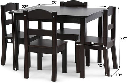 Humble Crew Kids Table and Chair Set, Toddler Activity Table - Image 3