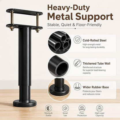 Adjustable Height Bed Frame Support Leg, Metal Bed Frame Support Legs - Image 6