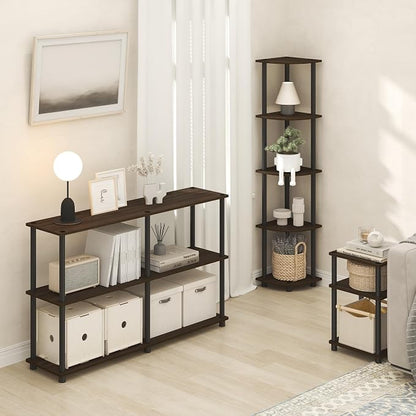 Furinno Turn-N-Tube Side Table, 3-Tier End Table - Image 4
