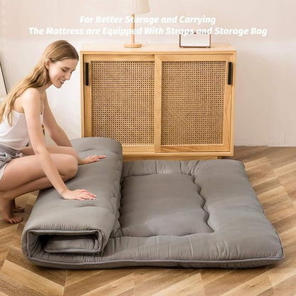 MAXYOYO Japanese Shiki Futon Mattress Floor Mattress Thicken Tatami Mat - Image 2