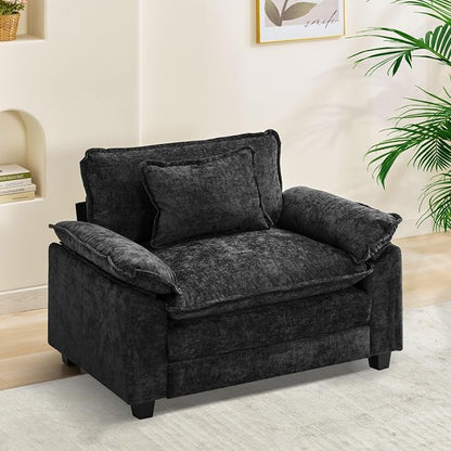Oprisen Modular Sectional Sofa, Comfy Cloud Couch Sectional Sofa, Chenille Sofa by Oprisen